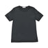 【日本製】 tシャツ レディース 半袖 カットソー クルーネック 軽い イージーケア 綿モダール コットン 無地 ブラック(FL23SS-0010W-bk)